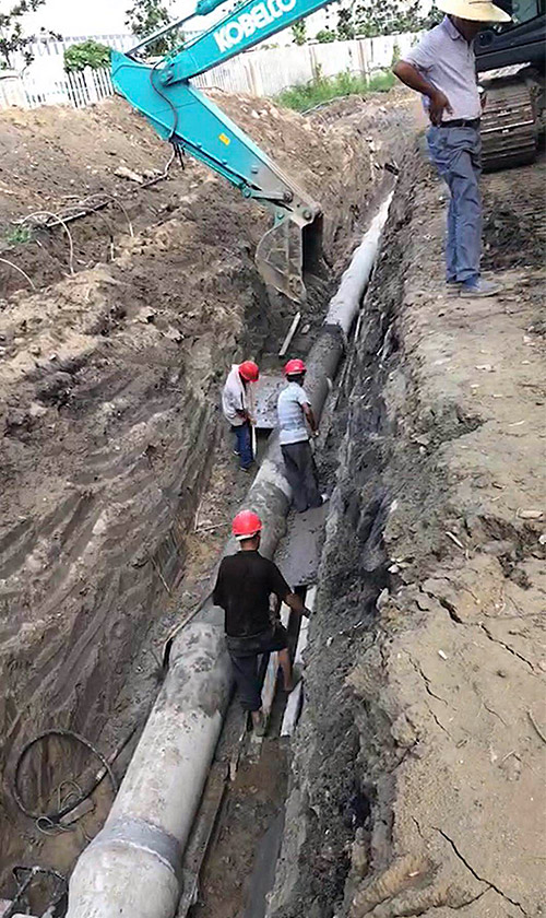 揚(yáng)州市江都區(qū)黃河路污水項目02